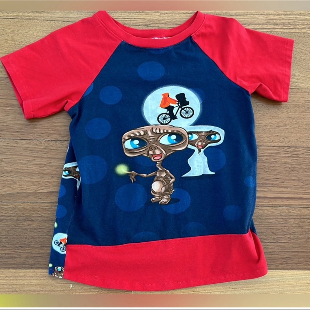 Kids Red and Blue Graphic Tee